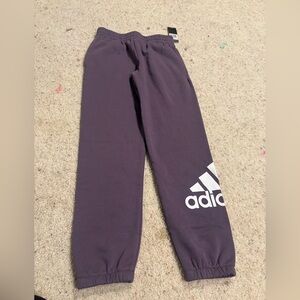Adidas sweat pants NWT dark purple brand new size large